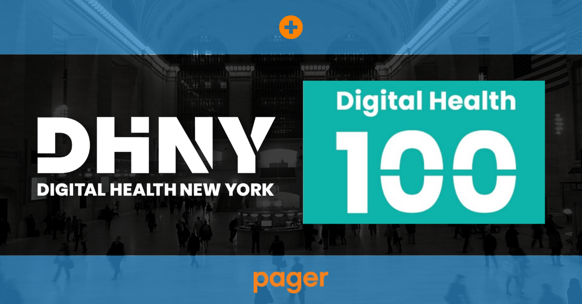 Pager Named to NYC Digital Health 100 by DHNY for Fourth Consecutive Year
