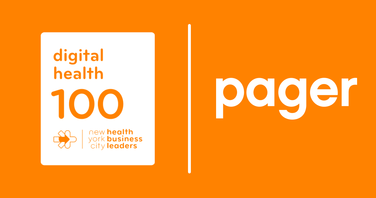 Pager Named to NYC Digital Health 100 by NYCHBL for Second Consecutive Year