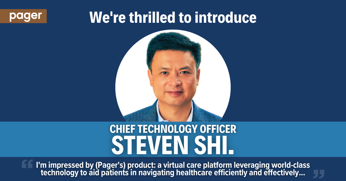 Pager Names Steven Shi as New Chief Technology Officer